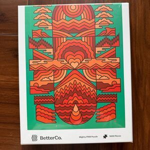 BetterCo Aaron Draplin PNW Jigsaw Puzzle NIB 1000pc